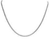 Tennis Necklace 3mm | Silver