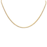Tennis Necklace 2mm | Gold