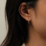 Vanessa Hoops 12mm | Gold