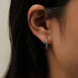 Vanessa hoops 12mm | Silver