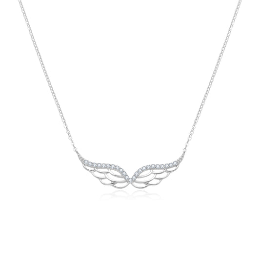 WING NECKLACE | SILVER