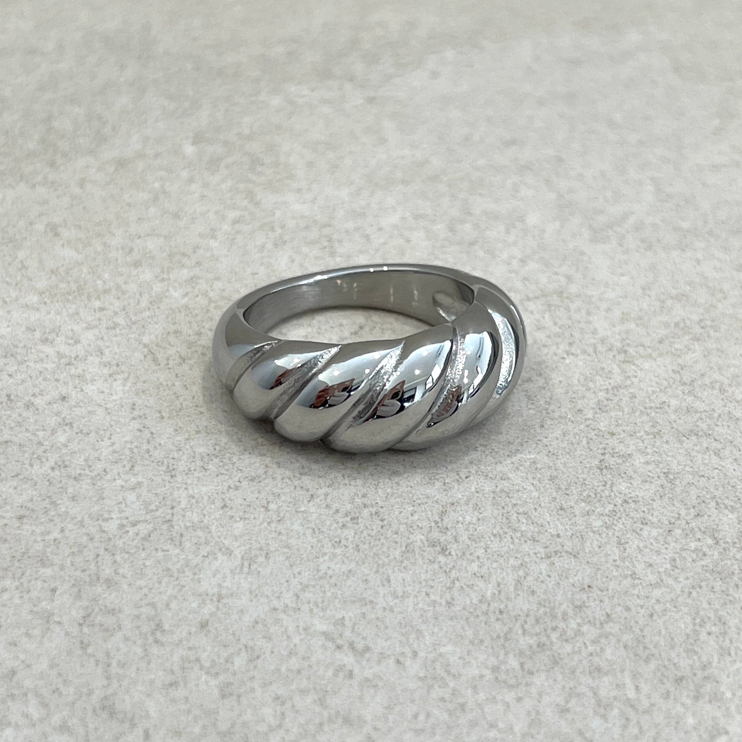 CROISSANT RING | SILVER