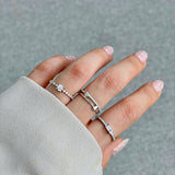 Baguette Ring | Silver